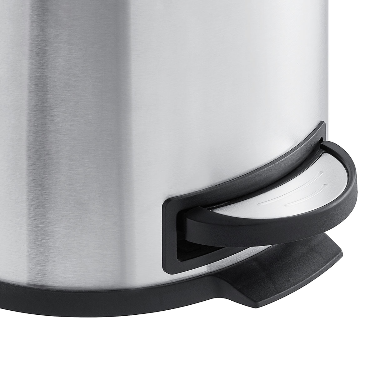 B-Ware SVITA Treteimer 20L Abfalleimer Mülleimer Papiertonne Edelstahl Silber 