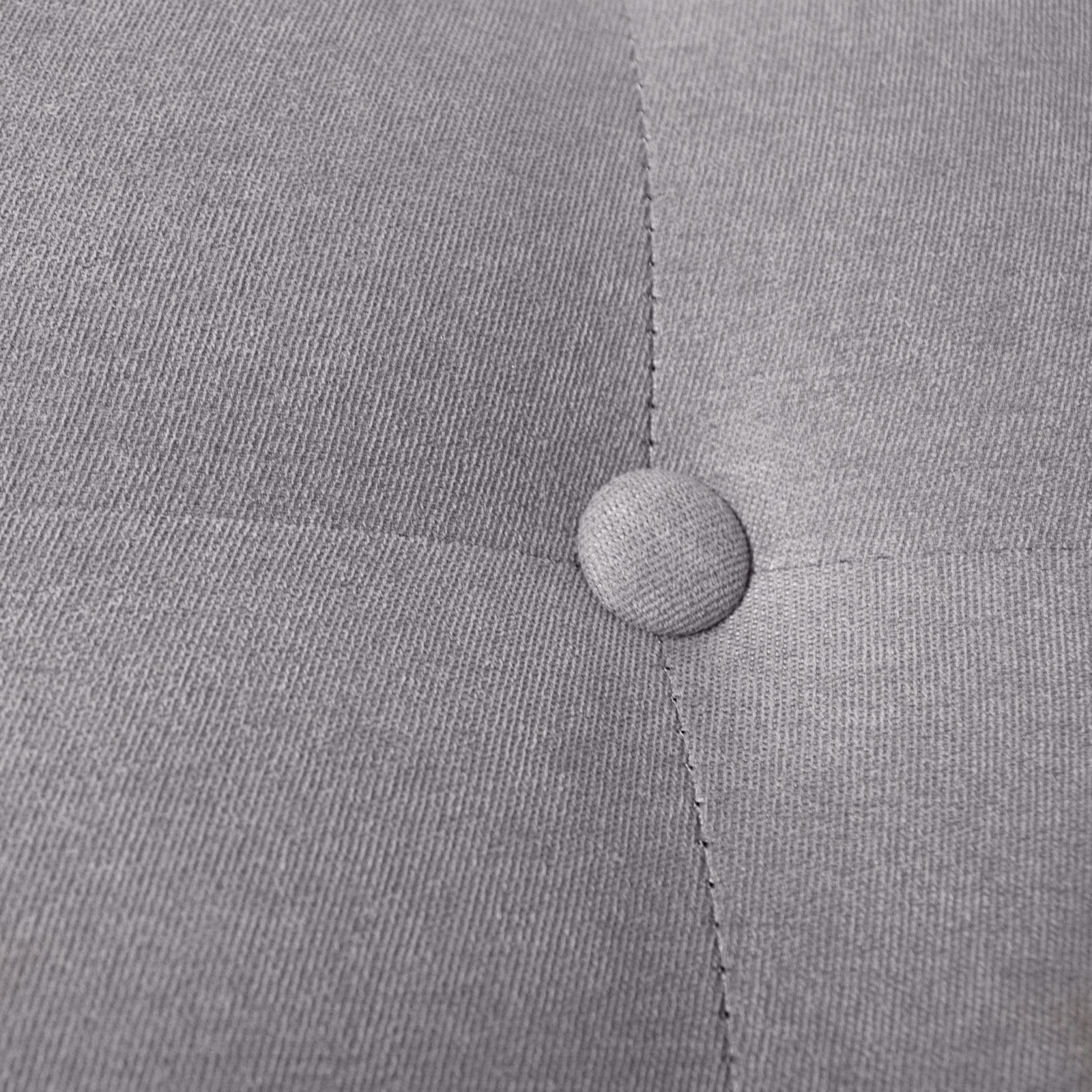 B-Ware SVITA JONES Cocktail-Sessel Lounge Stahlrahmen Polster Stoff Hellgrau