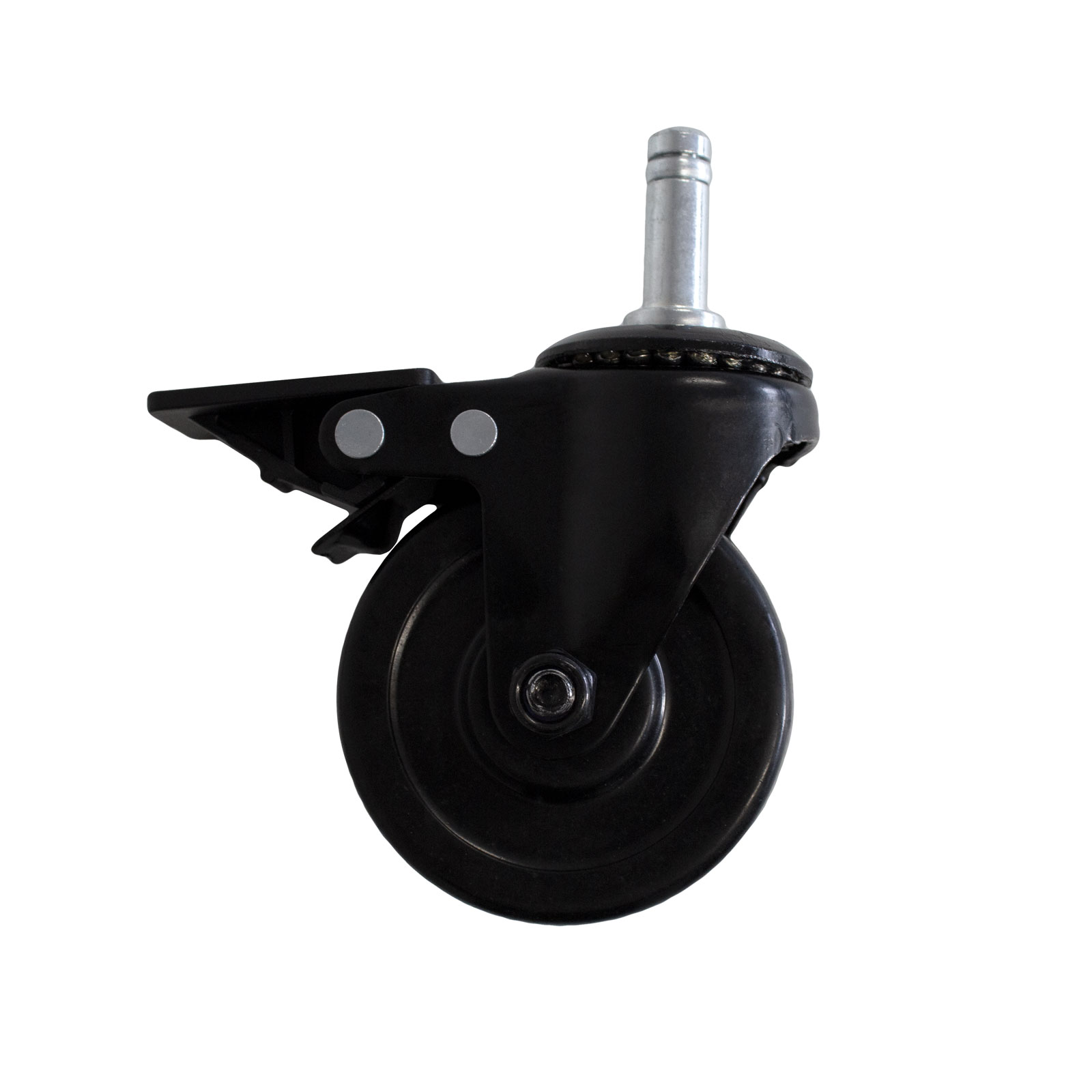TAINO 4er Set Ersatz-Rollen PLATINUM BLACK aus Gummi Upgrade Flüster-Rollen 