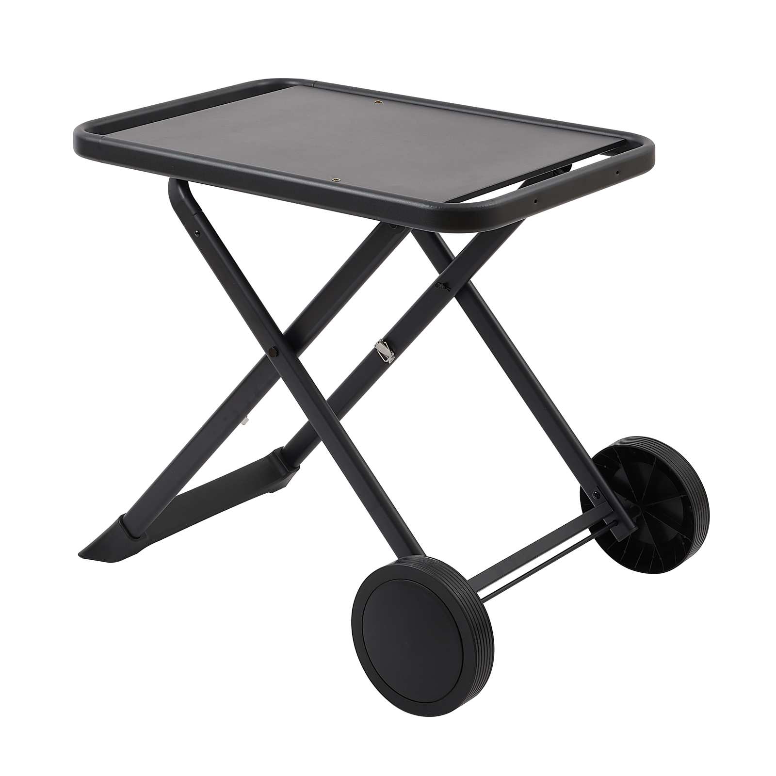 TAINO Grillwagen klappbar mit Rollen Schwarz