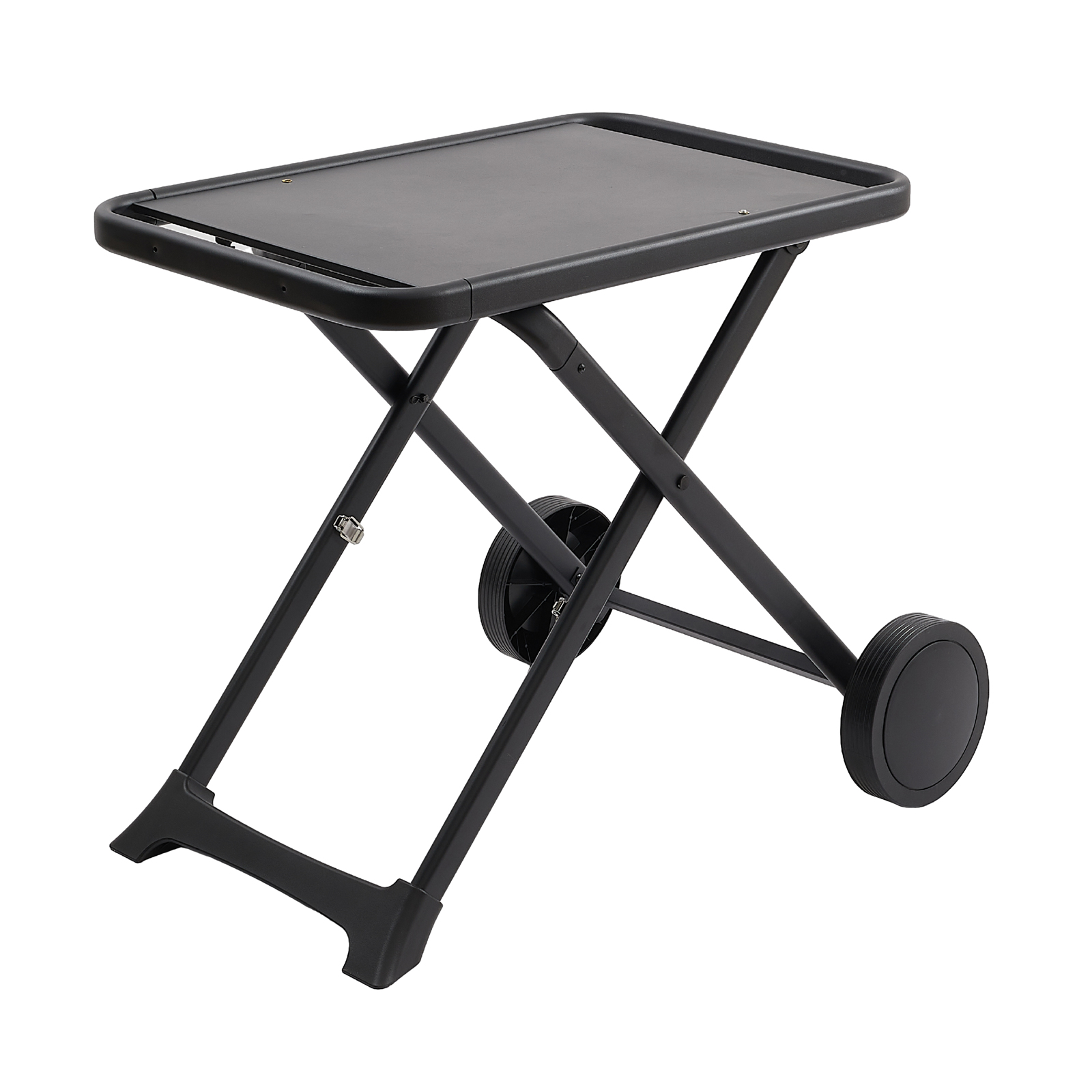 TAINO Grillwagen klappbar mit Rollen Schwarz