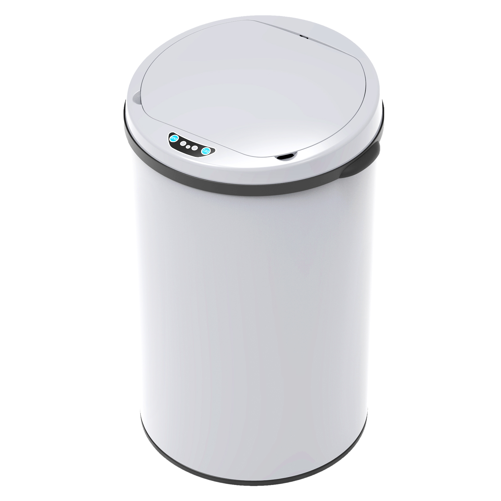 B-Ware SVITA Sensor-Mülleimer 30L Stahl Mülleimer Sensor Abfalleimer Küche Weiß