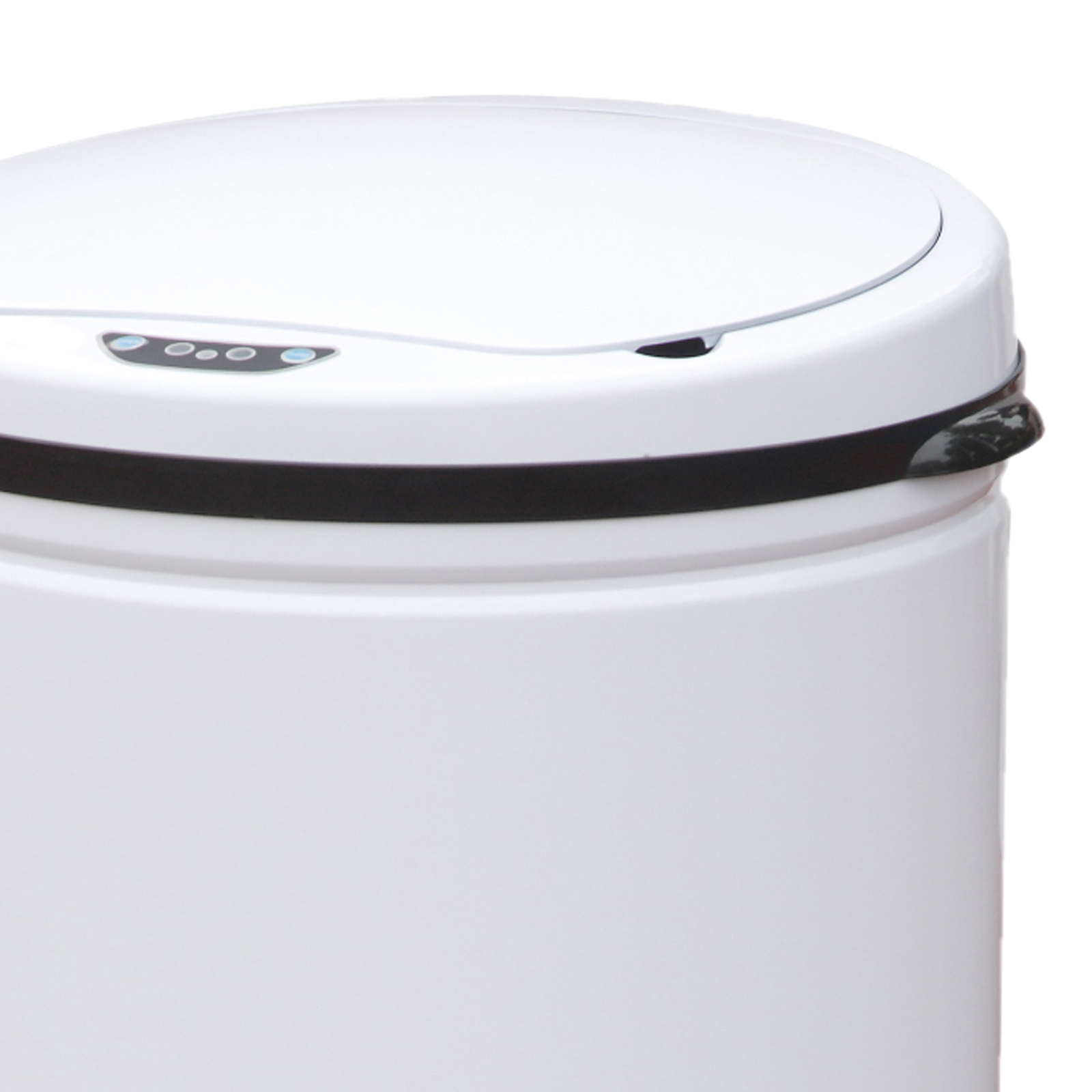 B-Ware SVITA Sensor-Mülleimer 30L Stahl Mülleimer Sensor Abfalleimer Küche Weiß