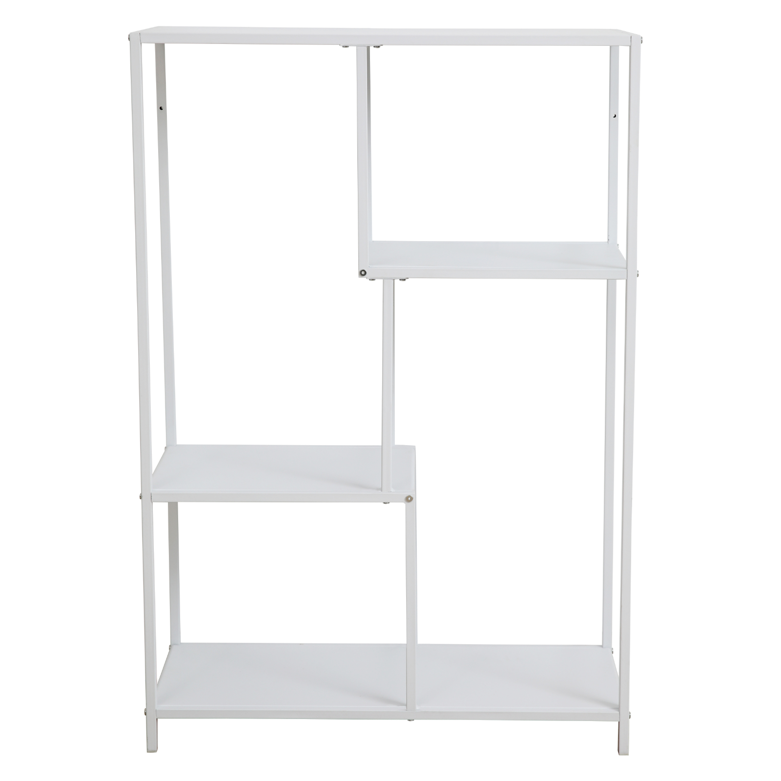 B-Ware SVITA CARME Metallregal Standregal Küchenregal Bücherregal Metall Weiß