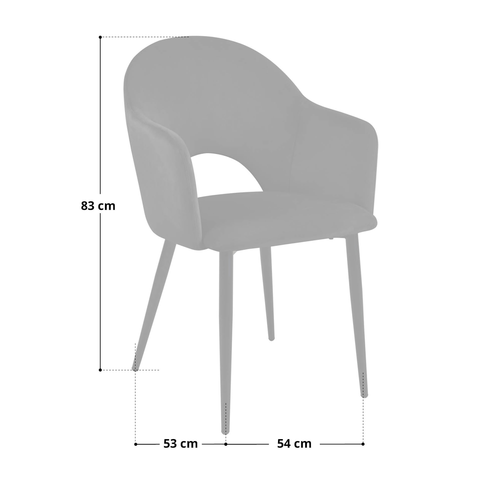 B-Ware SVITA HAILEY 2er Set Esszimmerstühle Küche Sessel Polster Samt Dunkelgrün