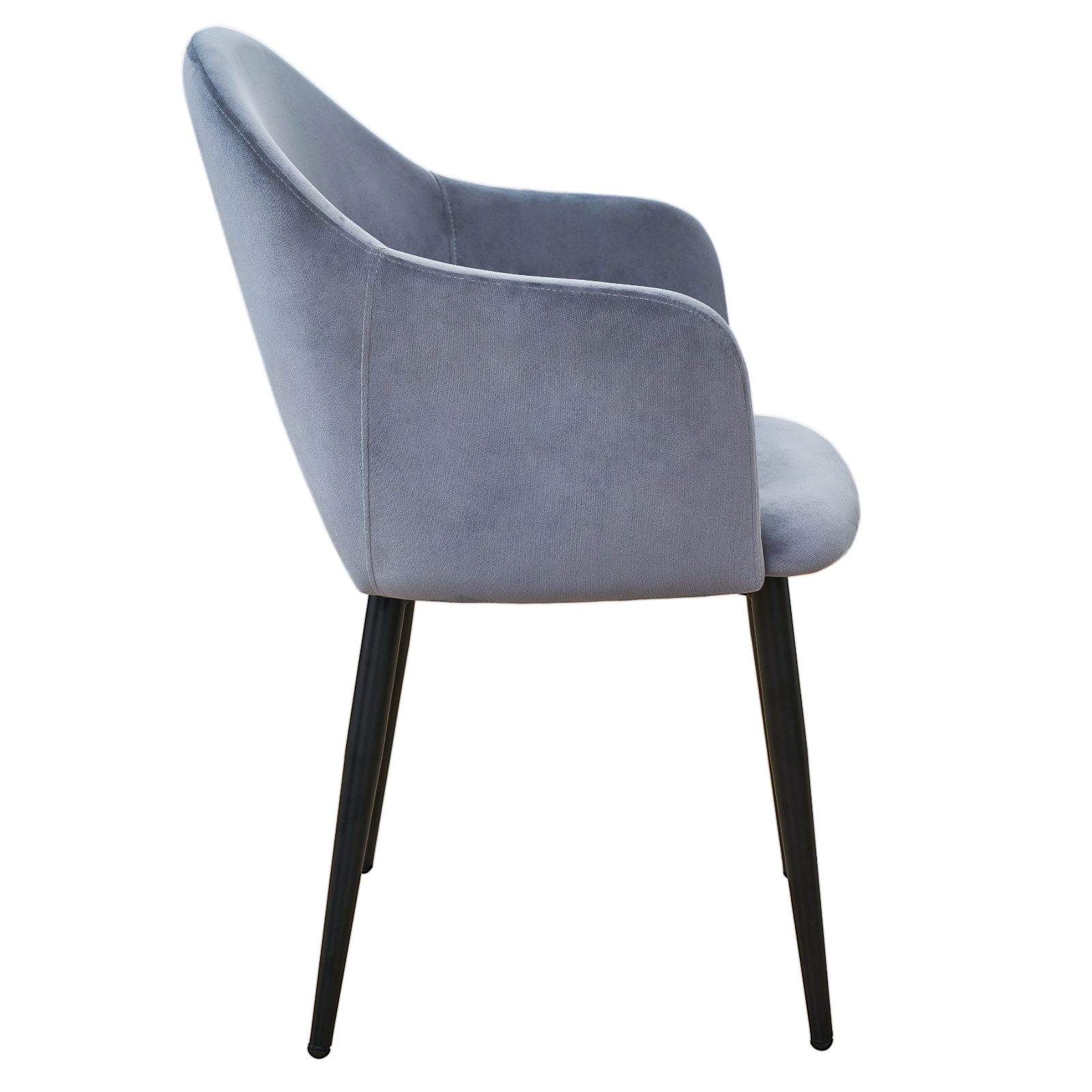 B-Ware SVITA HAILEY 2er Set Esszimmerstühle Küche Sessel Polster Samt Dunkelgrün