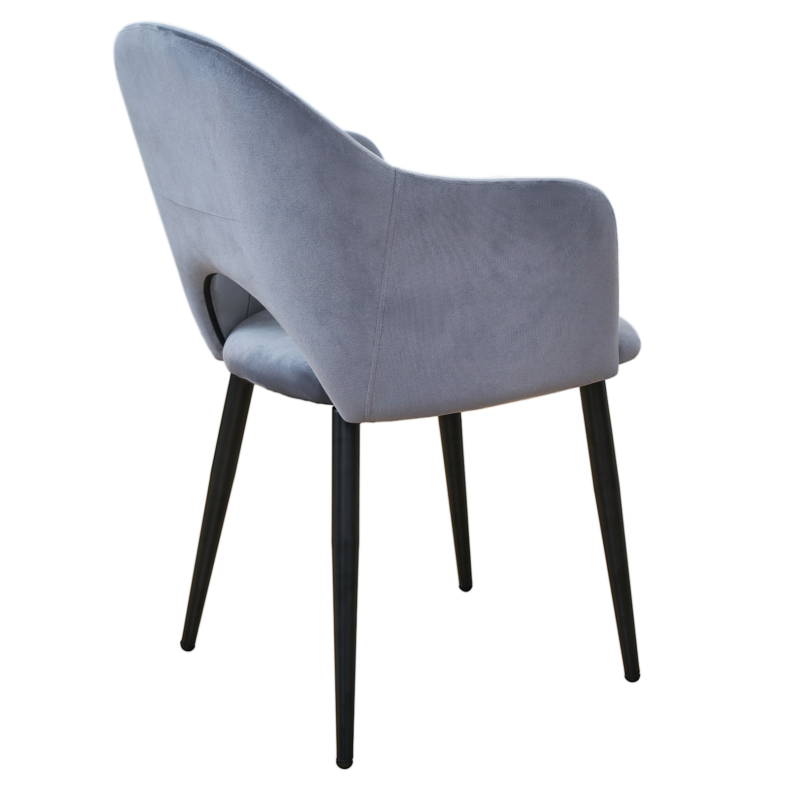 B-Ware SVITA HAILEY 2er Set Esszimmerstühle Küche Sessel Polster Samt Dunkelgrün