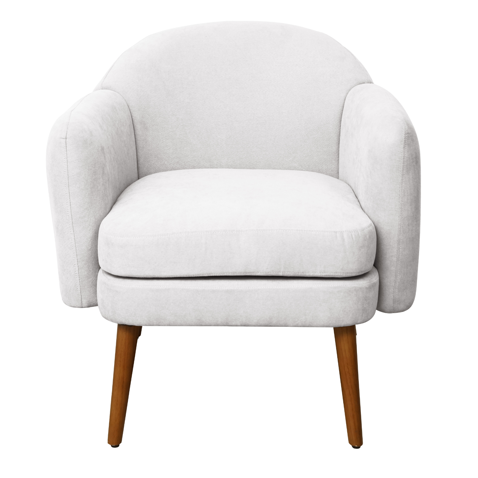 B-Ware SVITA JOHAN Sessel Loungesessel Polstersessel Armlehnen Gepolstert Weiß