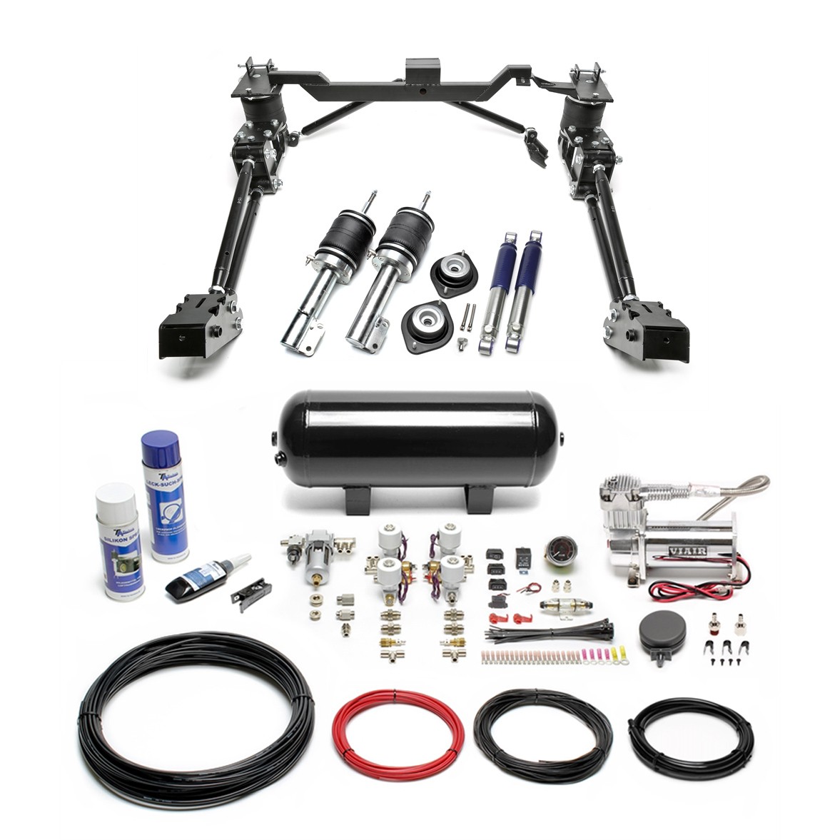 TA Technix Luftfahrwerk Viair härteverstellbar - VW Caddy | STW Tuning ...