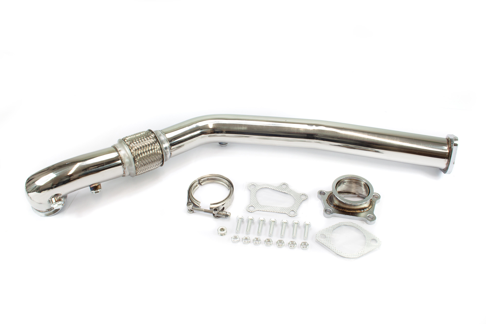 バイイー Motorsport Downpipe Stainless Steel Y-Pipe 3 