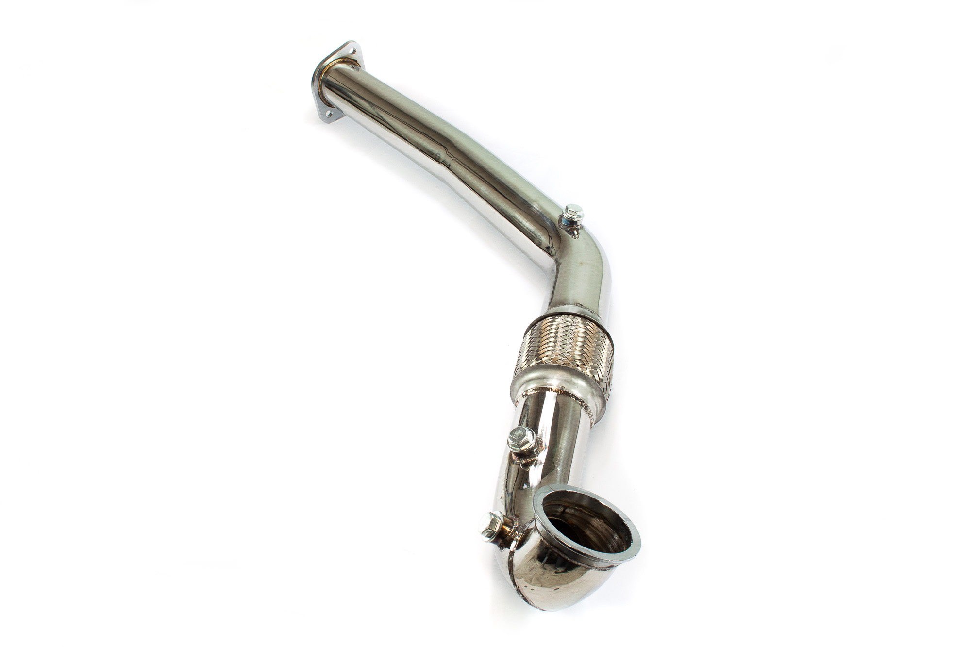 Motorsport Downpipe Stainless Steel Y-Pipe 3 