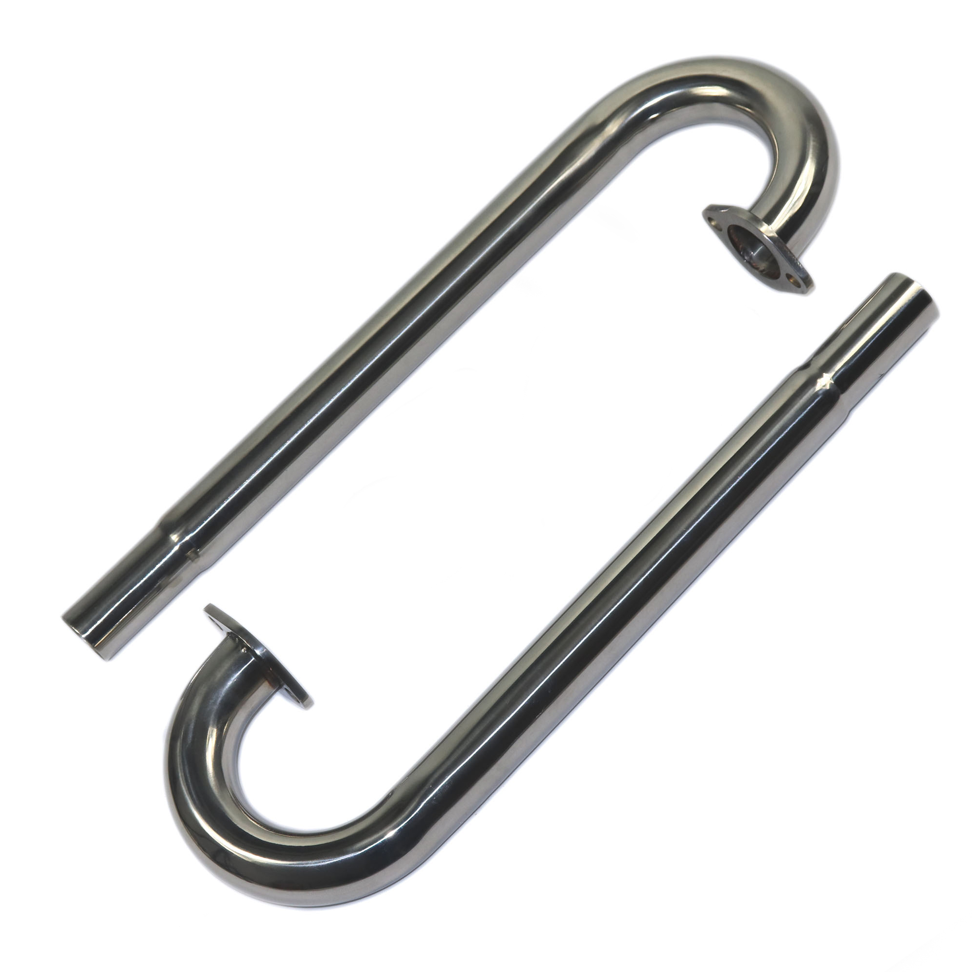 STW GmbH Exhaust Pipe J-Pipes Stainless Steel For Karmann Ghia