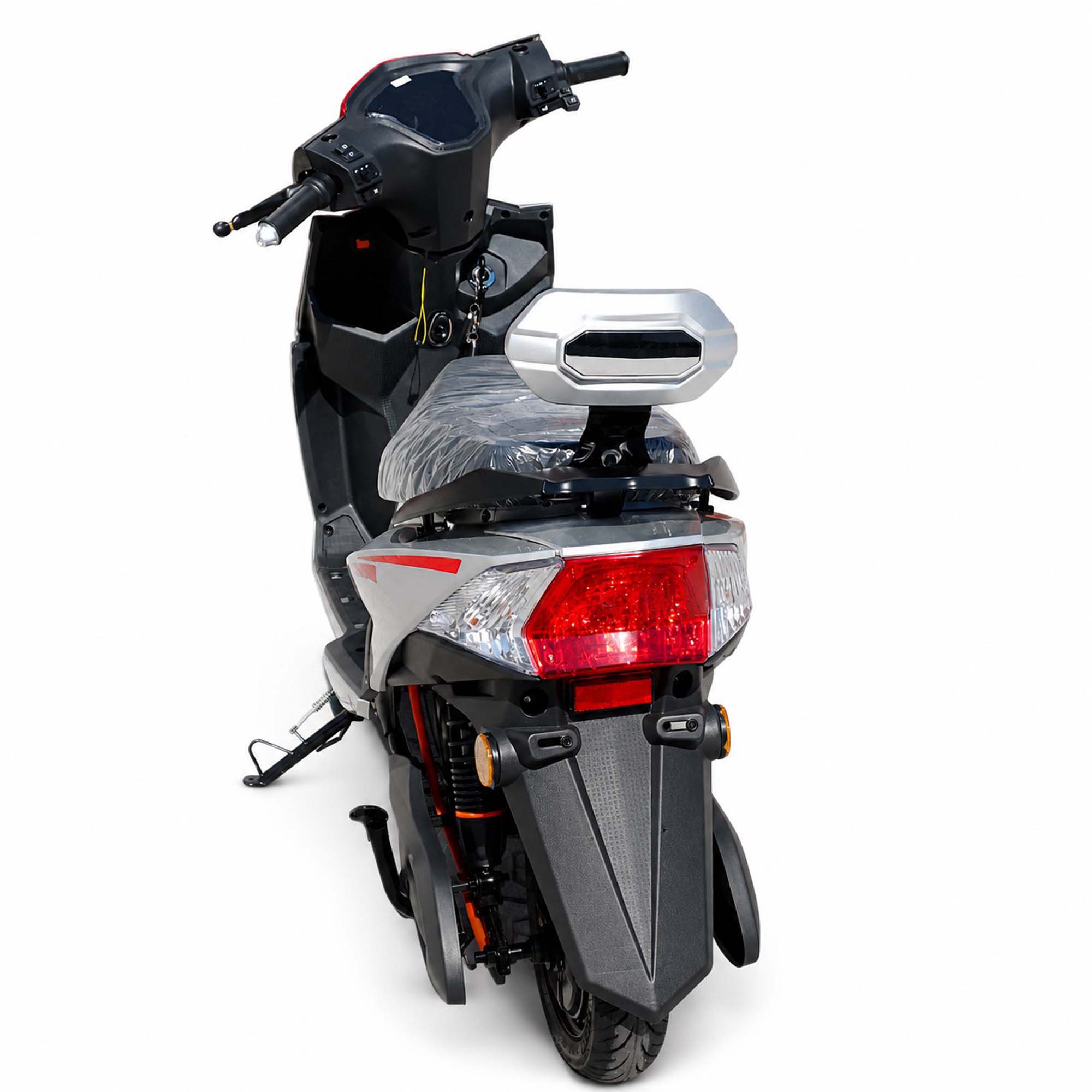{ Elektro-Roller Dragon 45kmh Lithium-Ionen Akku 2kW 65km mit Straßenzulassung }