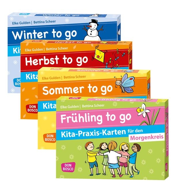 Kita-Praxis-Karten-Set für den Morgenkreis | Happy Kidz