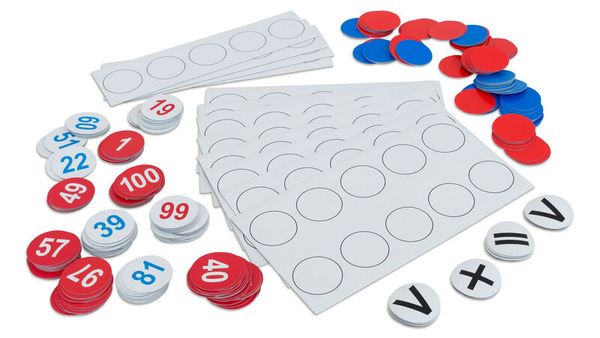 BETZOLD Zahlenraum bis 100, magnetisches Tafelmaterial Happy Kidz