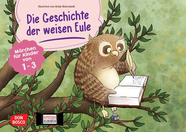 Kamishibai Bildkartenset Die Geschichte Der Weisen Eule U3 Happy Kidz kamishibai-bildkartenset-die-geschichte-der-weisen-eule-u3-happy-kidz