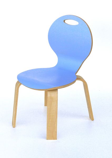 GmbH Kinderstühle 2 Stück Lila - Stabile Plastikstühle Bis 100 Kg INNEN & AUßEN