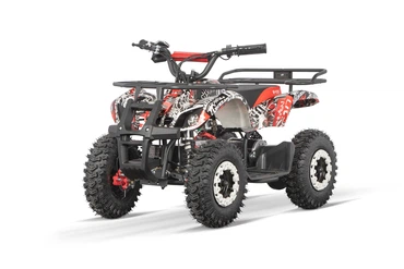 NITRO MOTORS E-Quad 1000W Torino Sport 36V 6" snowy profile Graffiti