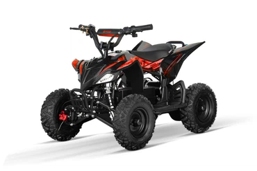 Nitro Motors Replay Cross Eco mini Quad 1000W 36V 6 Zoll, Farbe: Rot