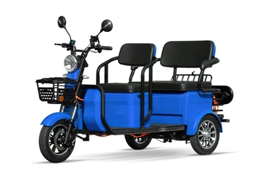 EEC Elektromobil E-GO! City AX3 2.1kW 72V 25Ah Dreirad mit 25km/h Zulassung Seniorenmobil für 2 Personen