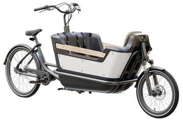 Royal 2 W Premium Plus - weiß - elektrisches Zweirad-Lastenrad