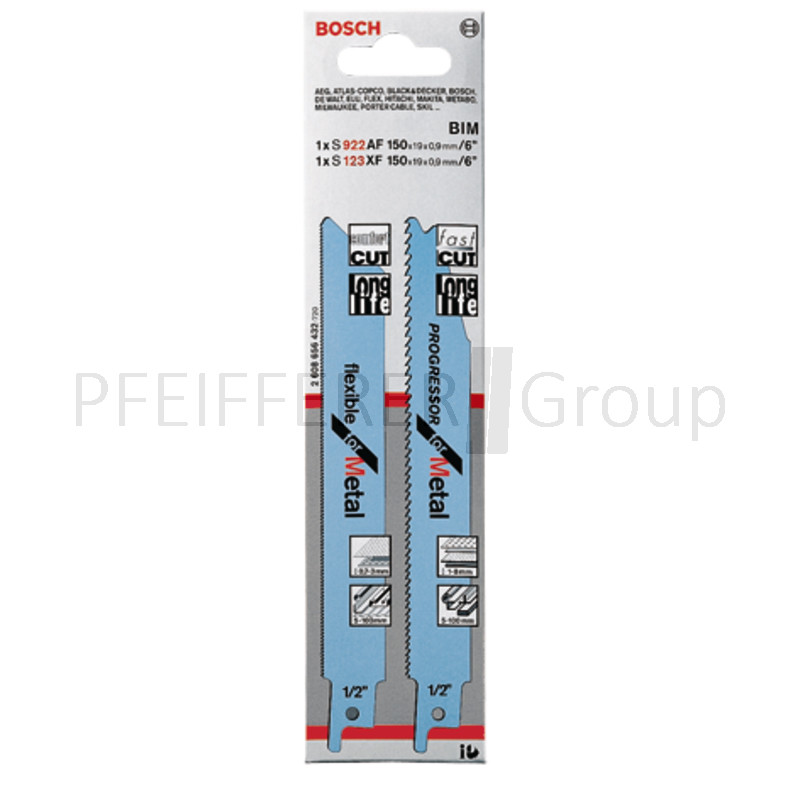 Bosch Säbelsägeblätter-Set 2-teilig | Pfeifferer Group - eShop
