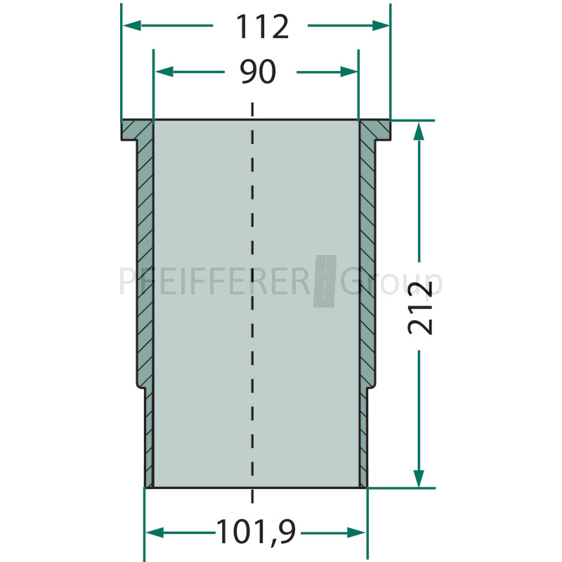 1550151132003 D 21 D 28 30 x 38 x 32 mm V-Nr Pleuelbuchse f HANOMAG D 14