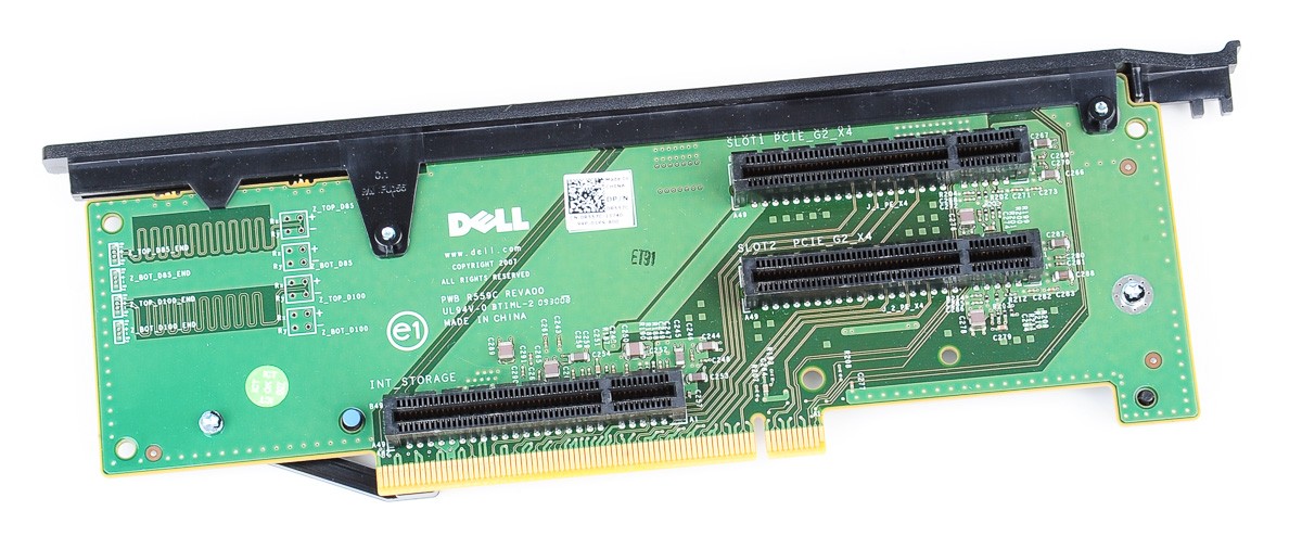 DELL PowerEdge R710 PCI-E Riser Board Card - 0R557C / R557C