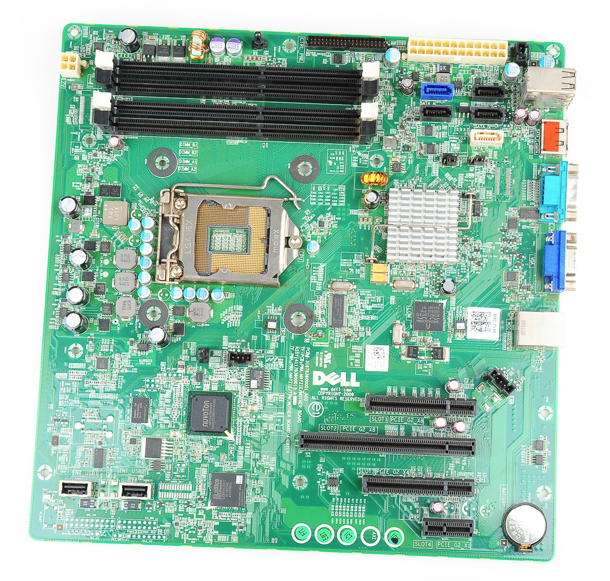 Dell Poweredge T110 Motherboard/System Board - 0X744K/X744K | eBay