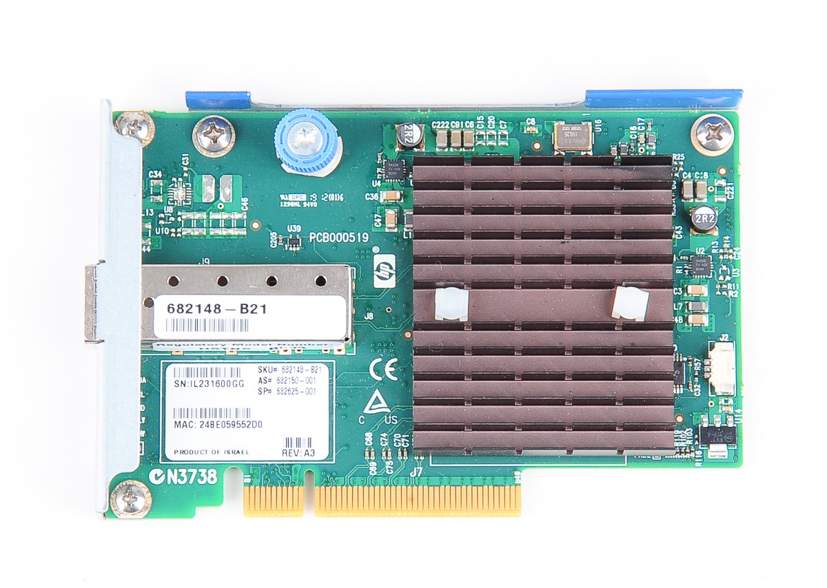 Hp Mlx CX3 10 Gbit/S SFP+ Server Network Card Flexiblelom Adapter