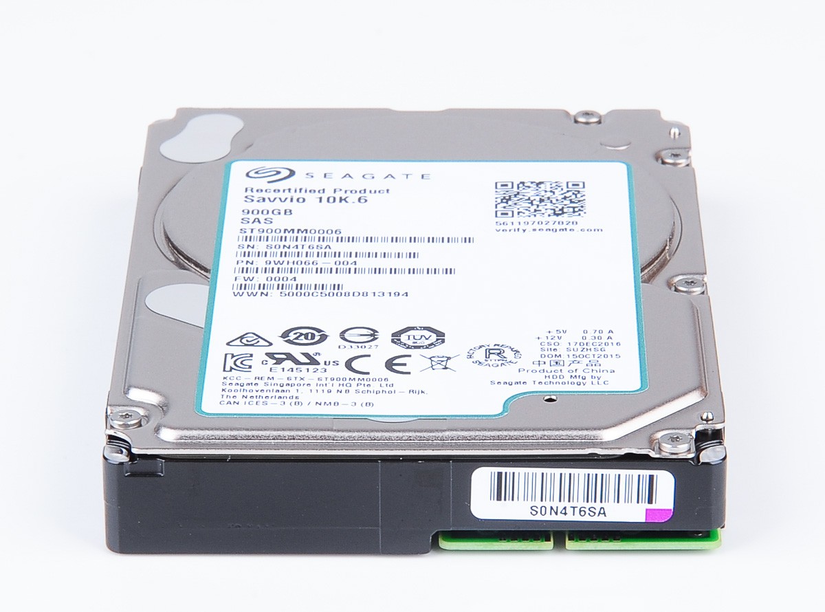 Seagate Savvio 10K.6 900 GB 6G 10K SAS 2.5" Festplatte / Hard Disk ...