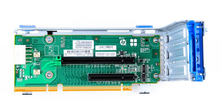 HPE Riser Cage mit Optional Primary GPU-Ready Riser Board / Card ...