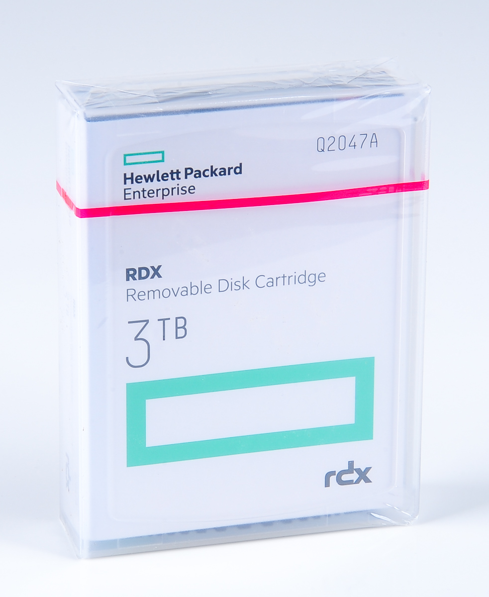 HPE RDX Removable Disk Cartridge mit 3TB Kapazität Q2047A