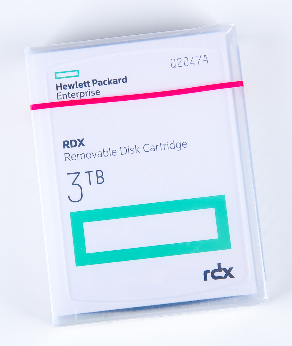 HPE RDX Removable Disk Cartridge mit 3TB Kapazität Q2047A