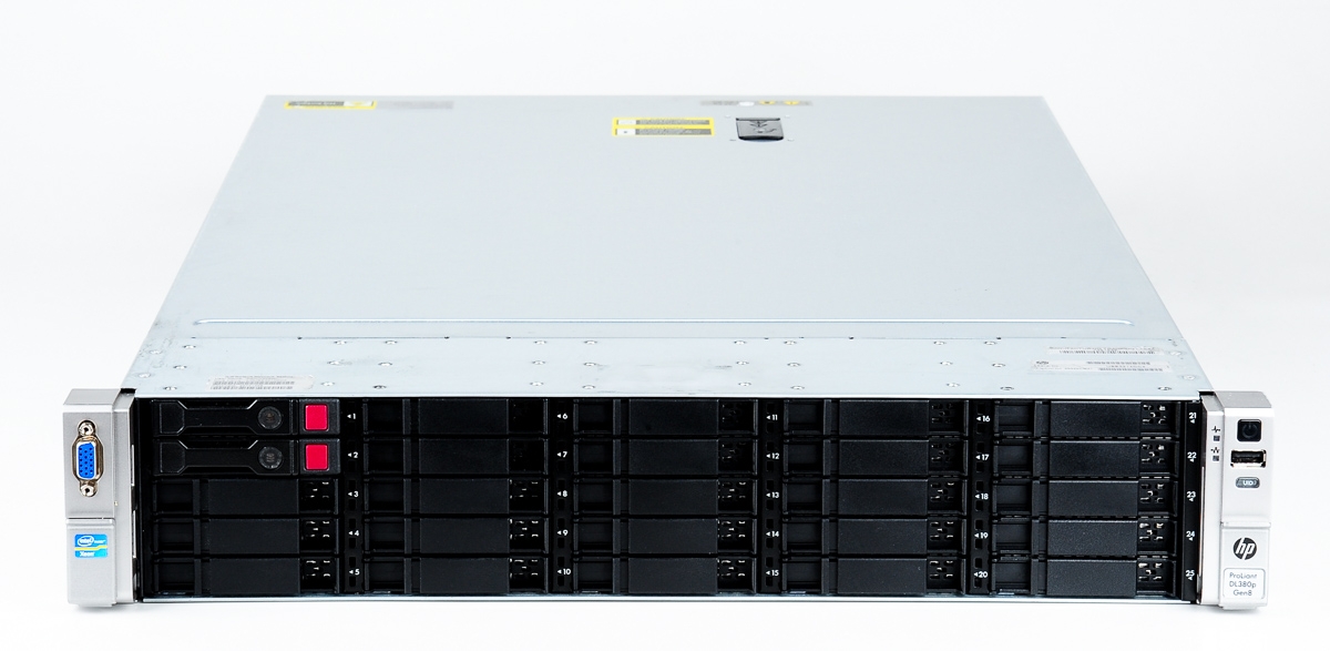 HP ProLiant DL380p Gen8 Storage Server 2x Xeon E52609 Quad Core 2.40