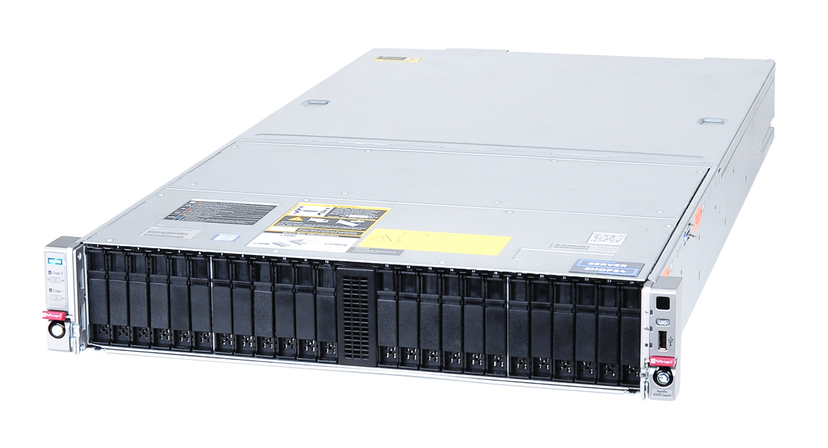 Apollo 4200 Gen10 Server Rack Mount Twoway No CPU RAM GB SAS