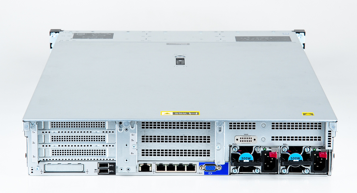 HPE ProLiant DL380 Gen9 V4 Ansicht Rückseite