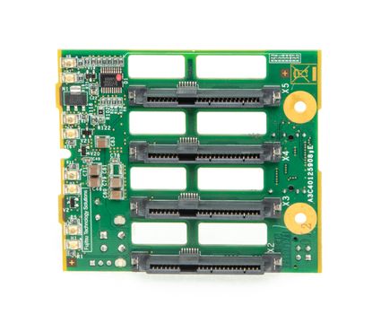 Backplane Fujitsu A3C40093251 6 Baies 3.5 SAS – Pour RX300 S5/S6/S7, Reconditionné