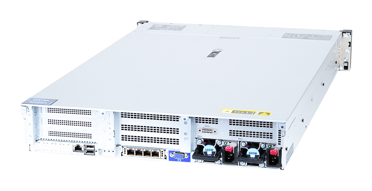 HPE ProLiant DL385 Gen10 Plus Rückseite