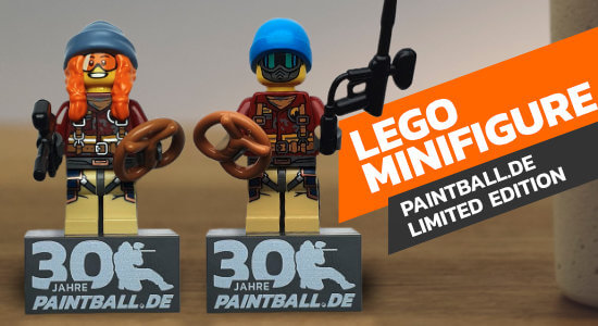  LEGO Minifigure paintball.de Special Edition