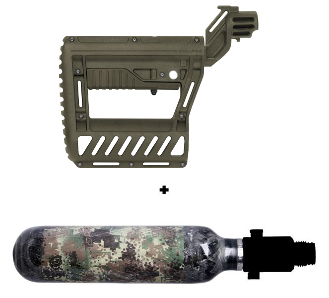HPA System 300 Bar Eclipse HDE with Regulator and 0,25l Armotech