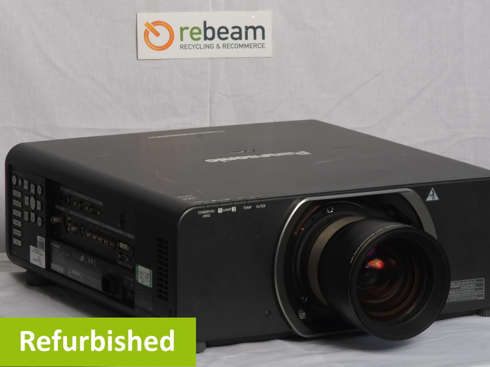 Panasonic Pt Dz110xe Projector 10 600 Ansi 1 920x1 200 Wuxga 10 000 1 3 Chip Dlp Rebeam