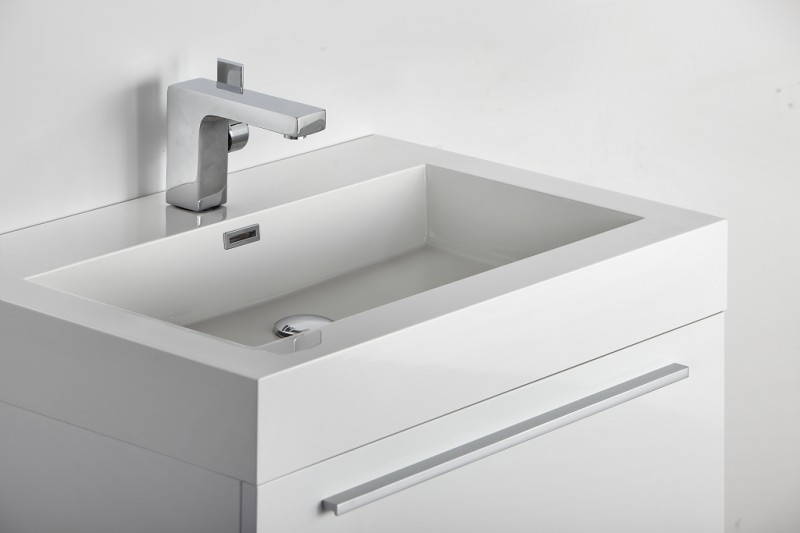 Badm&ouml;bel-Set T730 Wei&szlig; – Bild 3