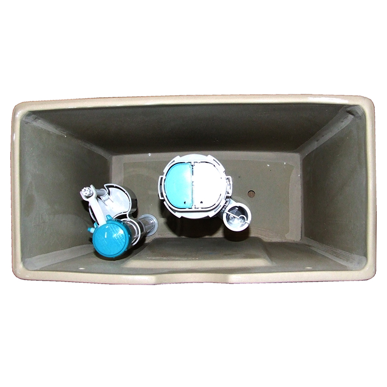 Stand-WC mit Sp&uuml;lkasten CT1088 - Wasseranschluss unten - inkl. Soft-Close-Deckel – Bild 3