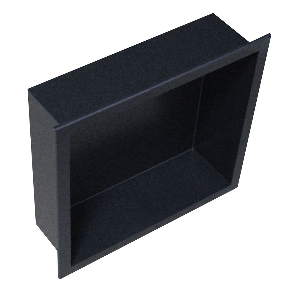 Farbe w/ählbar BERNSTEIN Wandnische aus Edelstahl BS303010-30 x 30 x 10 cm Farbe:Schwarz