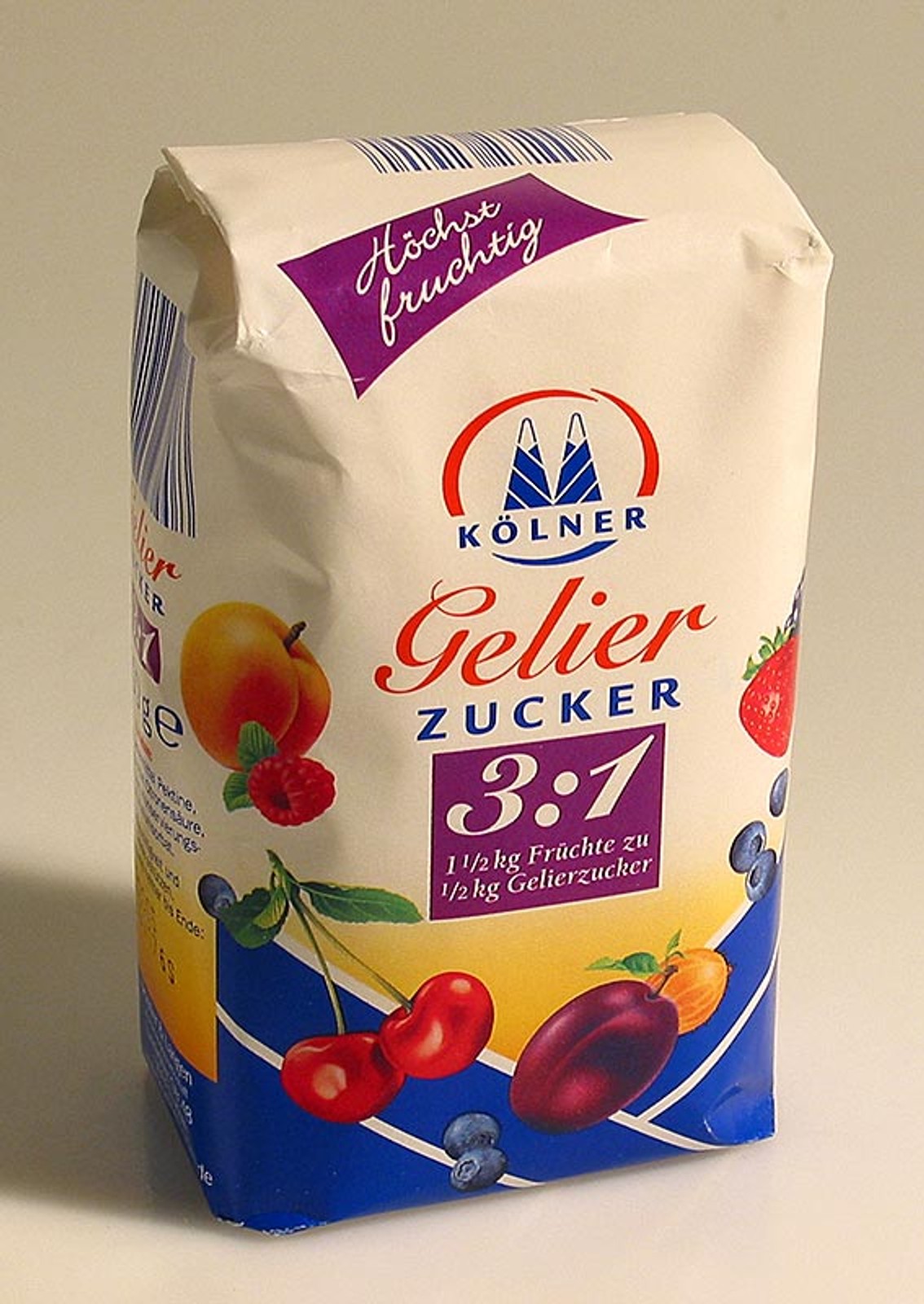 Gelierzucker 3:1, 500g SÜSS · SALZIG Patisserie Zutaten Zucker- Ersatz