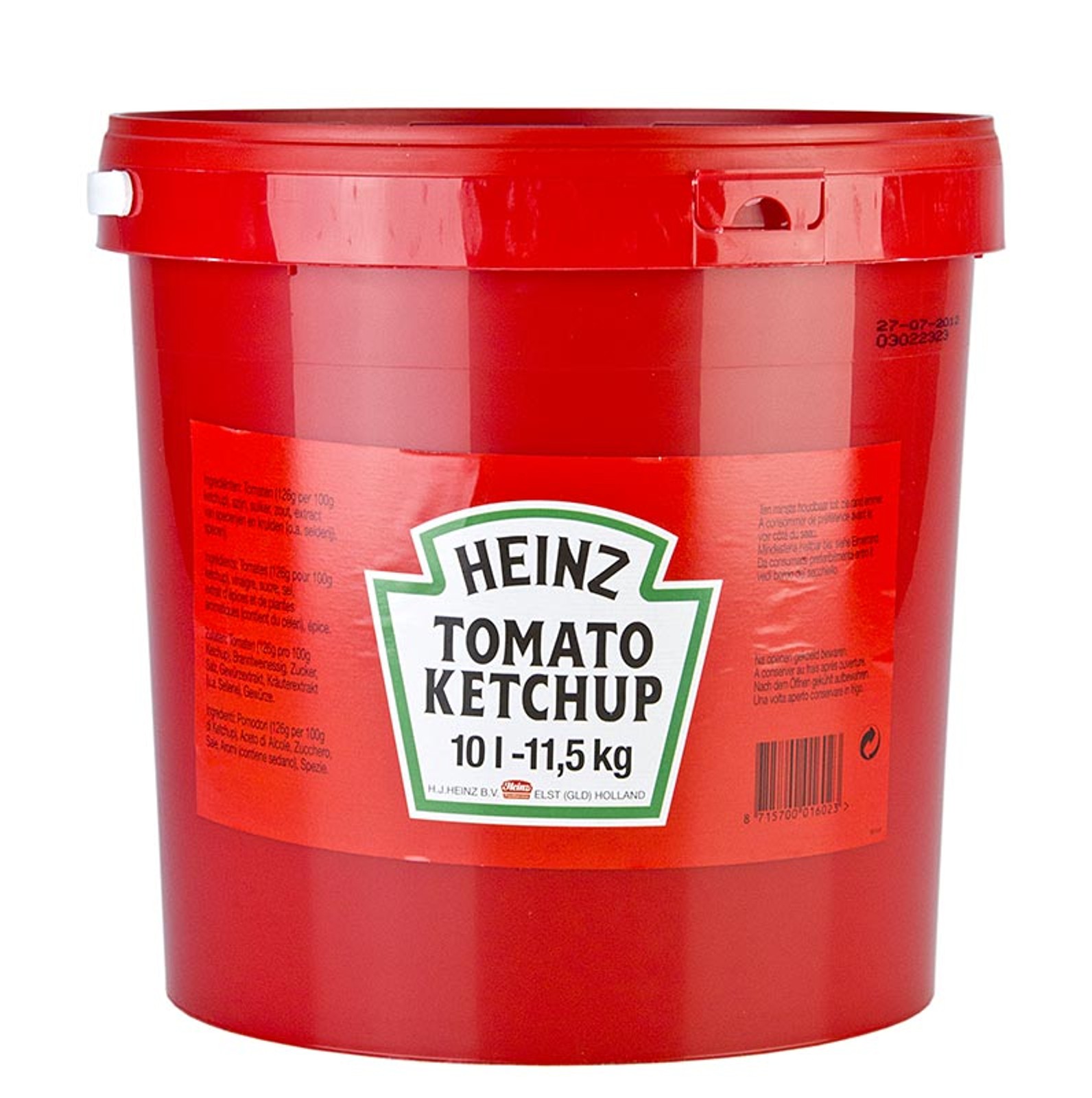 Heinz Tomato Ketchup, 11,5 kg GEWÜRZE & ZUSÄTZE Saucen, Fonds Grillsaucen