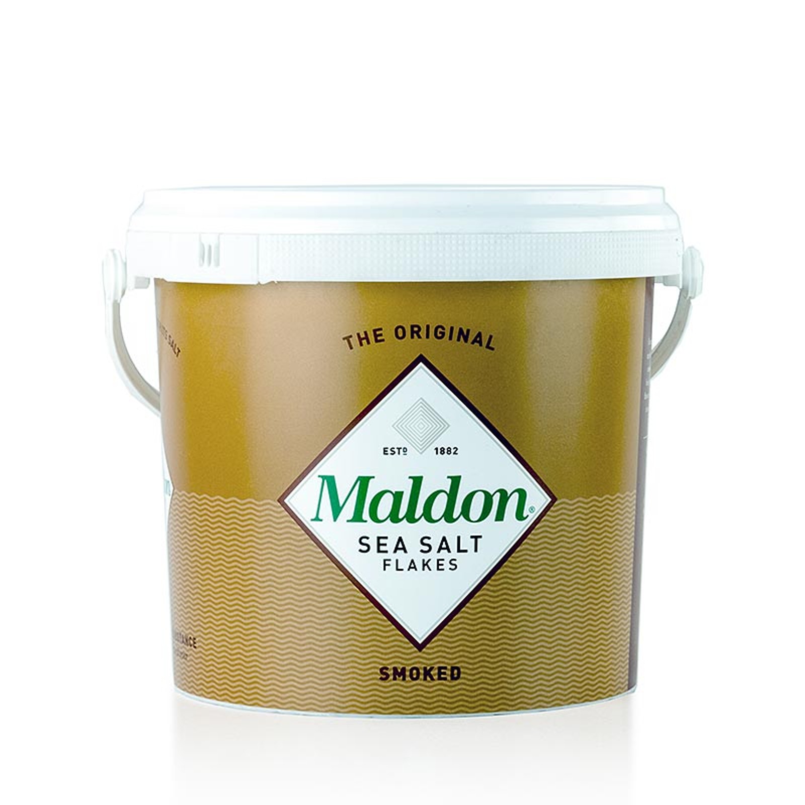 Maldon Sea Salt Flakes, geräuchert, Meersalz aus England, 1,5 kg