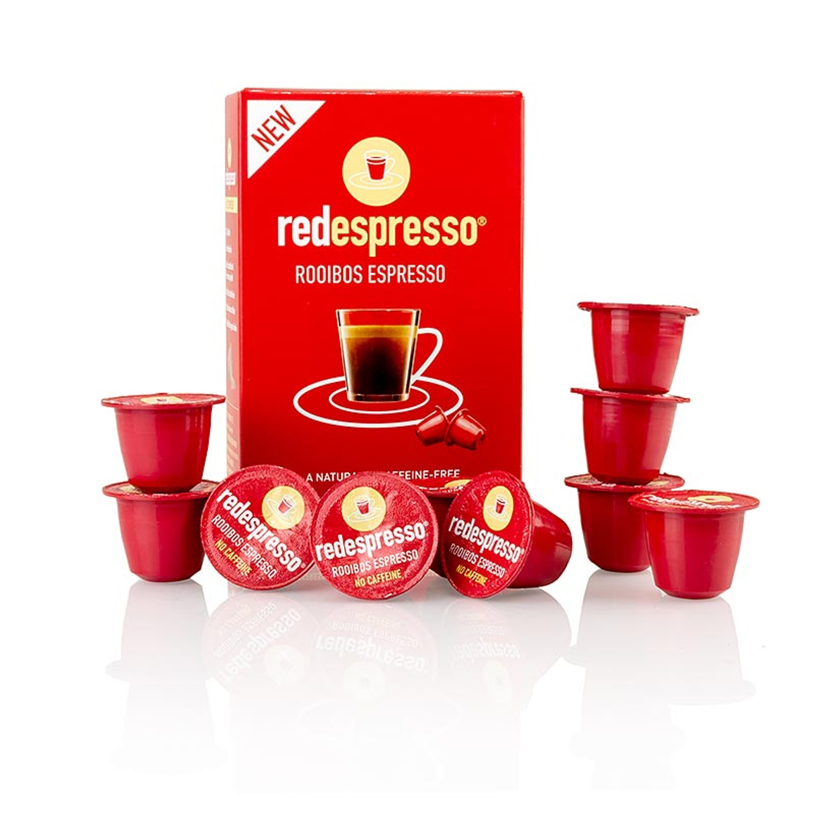 redespresso, Rooibos Espresso, 10 Aromakapseln, 100 natürlich
