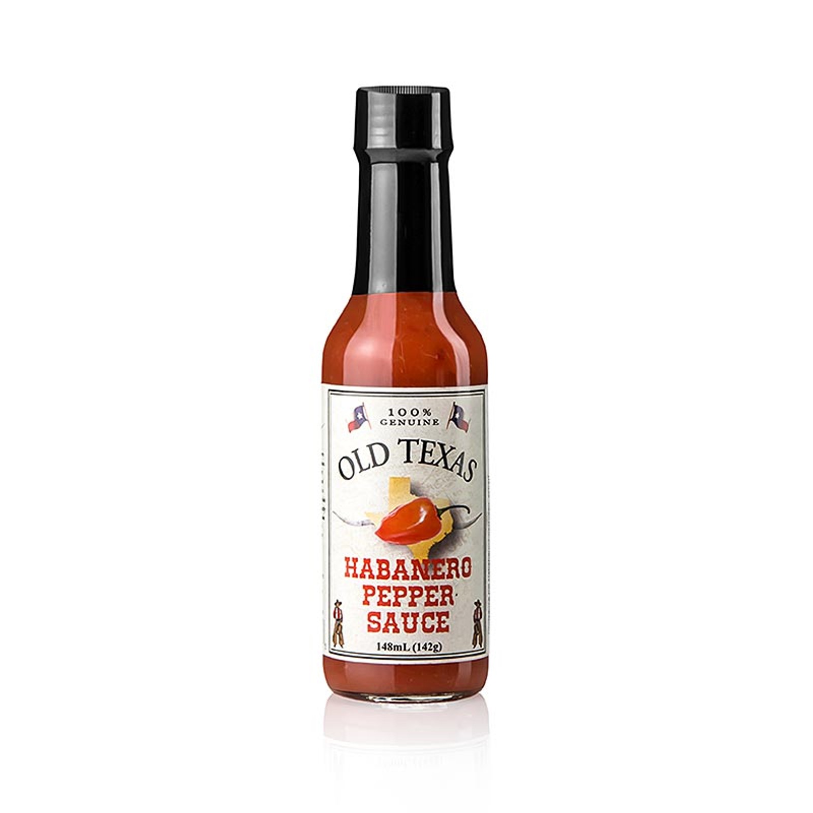 Chili Sauce Habanero Pepper Sauce, Old Texas, 148 ml Neue Produkte